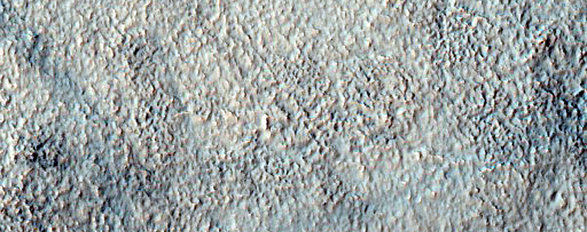 Terra Sirenum Terrain Sample