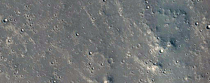 Terrain West of Eddie Crater
