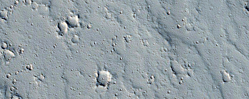 Terrain East of Ascraeus Mons