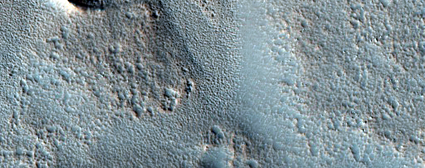 Channel near Renaudot Crater