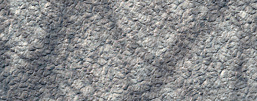 Landforms Above Subsurface Radar Observations of South Polar Cap
