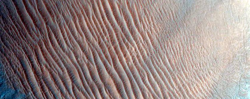 Pedestal Crater