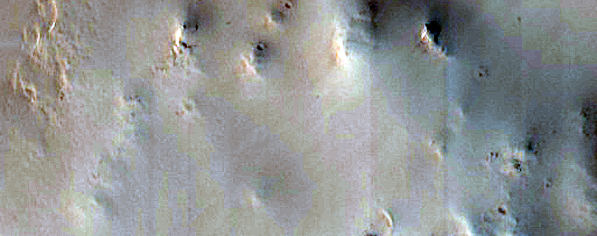 Alluvial Fan in Henry Crater