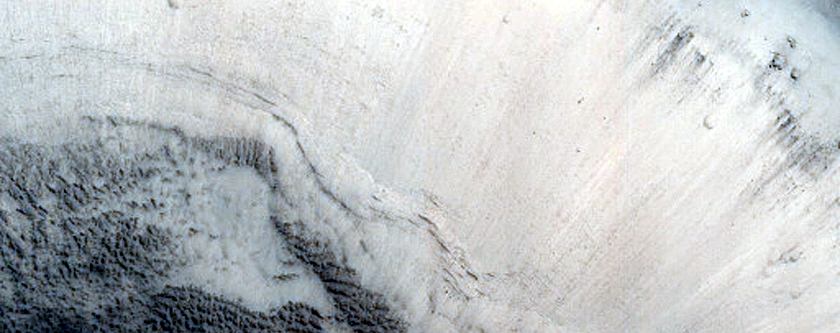 Crater in Arabia Terra