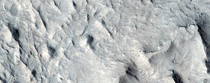 Southeast Aeolis Dorsa Inverted Delta Trunk Channel