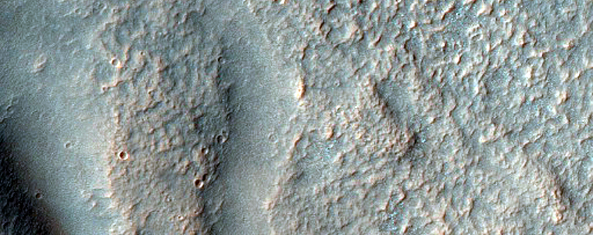 Channel in Hellas Planitia