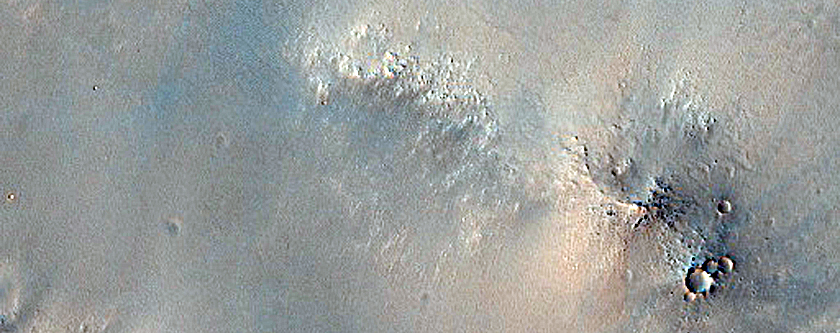 Terrain North of Icaria Fossae