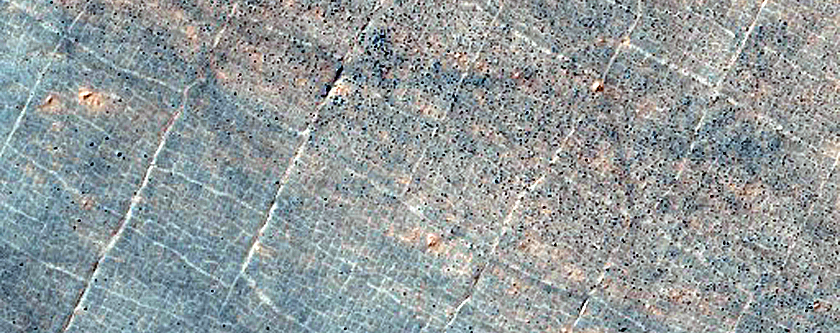 Streak near Crater Wall