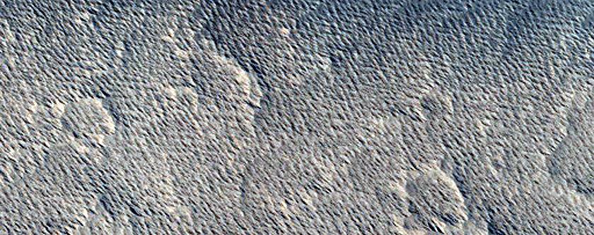 Candidate Recent Impact Site