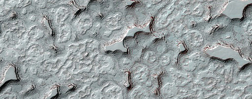 South Polar Residual Cap Site