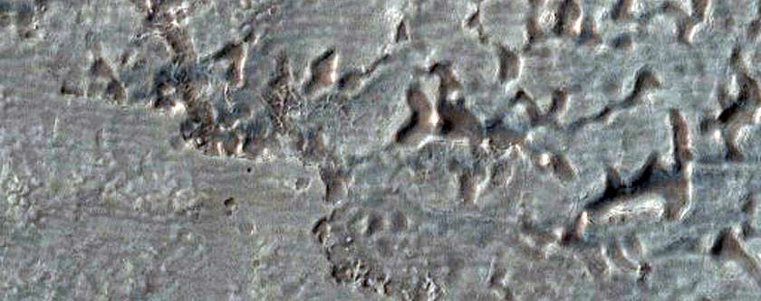 Streamlined Feature in Hellas Quadrangle