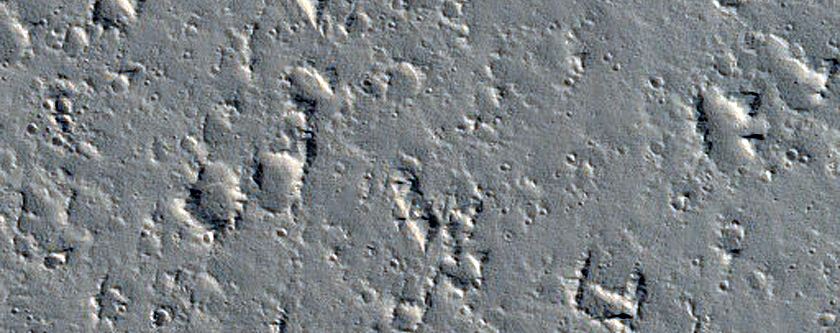 Candidate Recent Impact Site