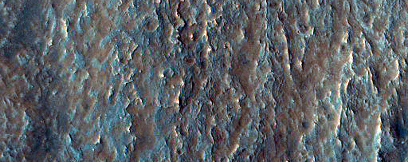 Alluvial Fan in Melas Chasma