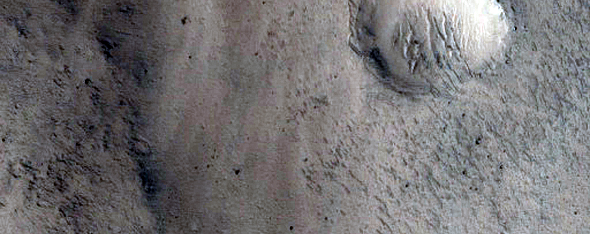 Arcing Ridge in Meridiani Planum