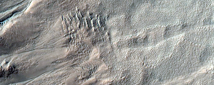 Gullies near Writz Crater