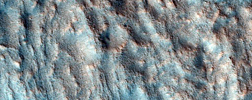 Sample of Varied Terrain in Arabia Terra