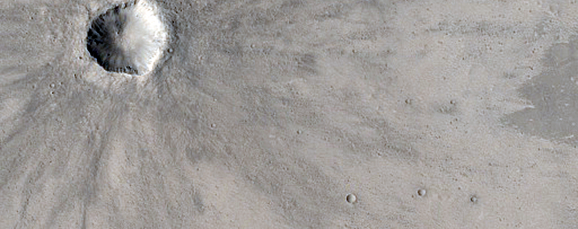 Crater in Southern Low-Latitudes