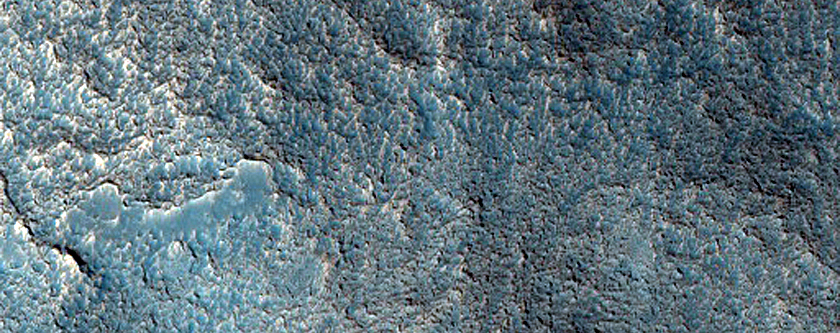 Channel Attached to Crater in North Arabia Terra