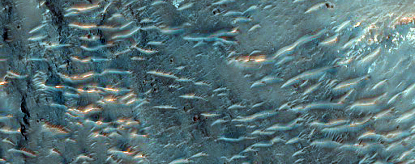 Channels in Margaritifer Terra