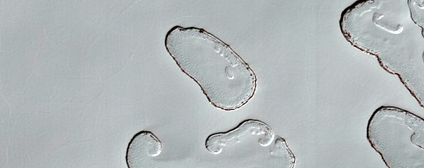South Polar Residual Cap Site