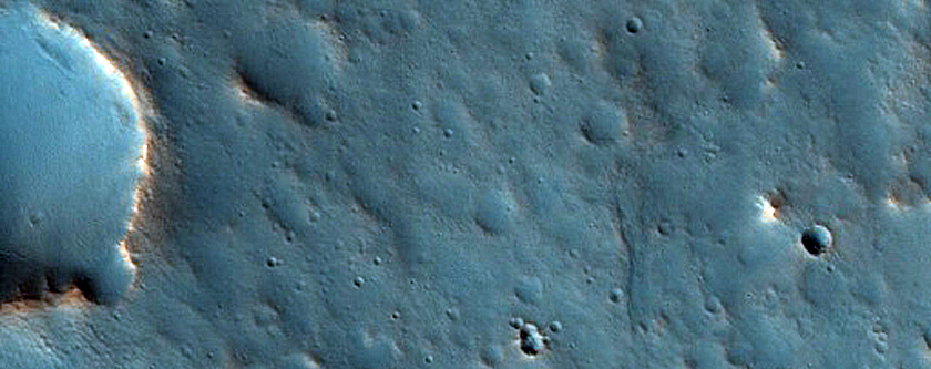 Branched Channel West of Idaeus Fossae