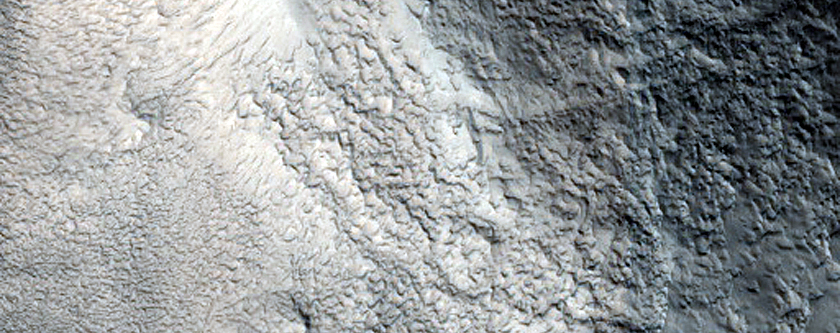 Crater in Arabia Terra
