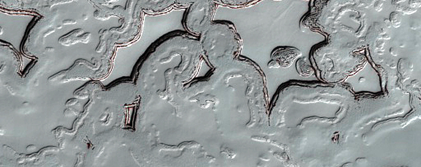 South Polar Residual Cap Site