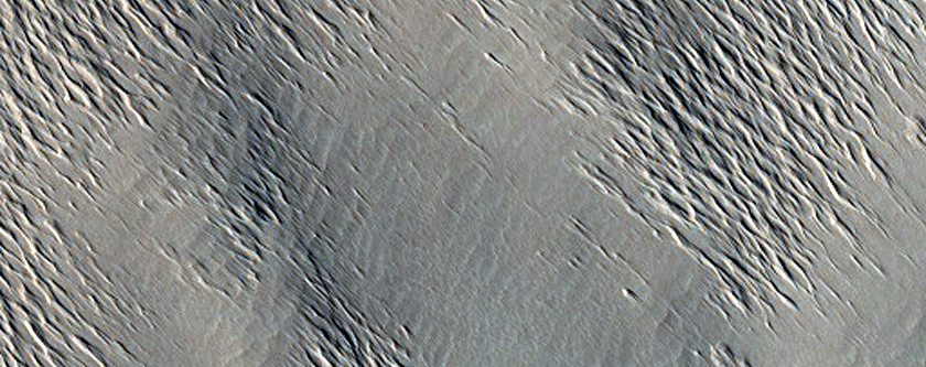 Terrain North of Mangala Fossae