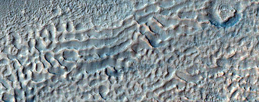 Gullied Crater
