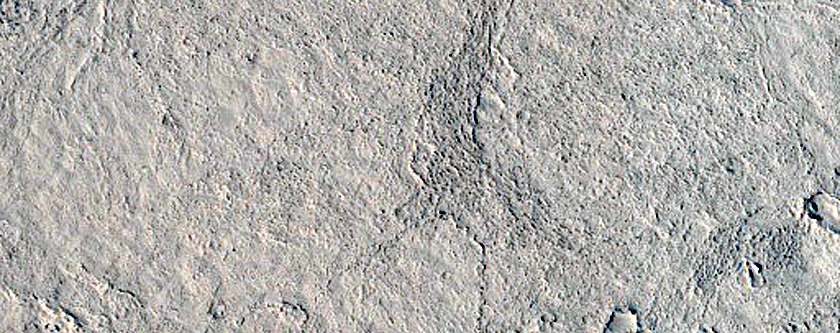 Flow in South-Central Elysium Planitia