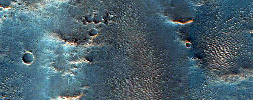 Fan Deposit in Arabia Terra