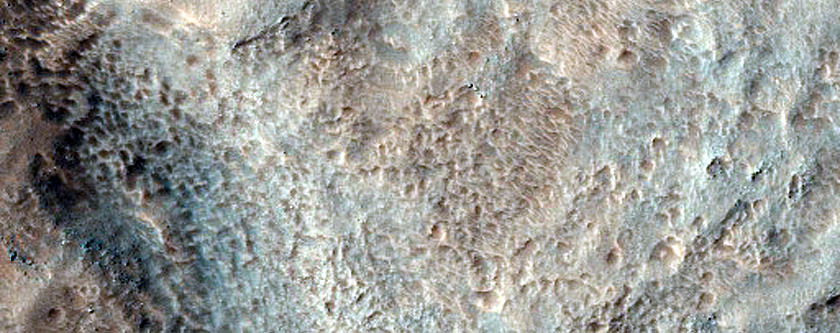 Honeycomb Terrain in Dao Vallis