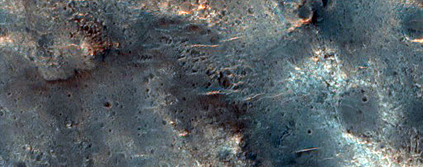 Channel Connected to Crater East of Millochau Crater