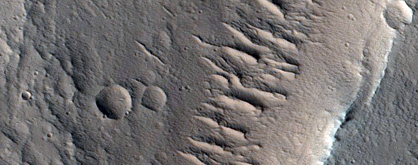 Candidate Recent Impact Site