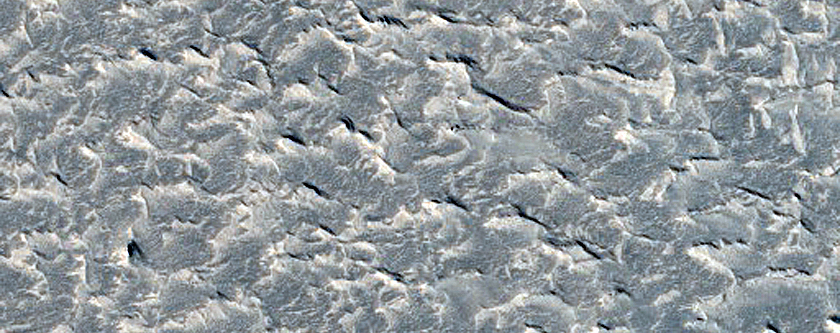 Layers in Low Spot in Aeolis Mensae