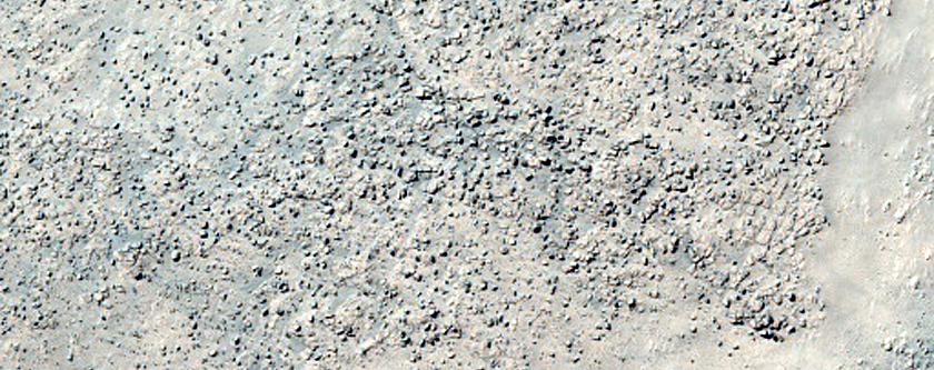 Terrain South of Brashear Crater