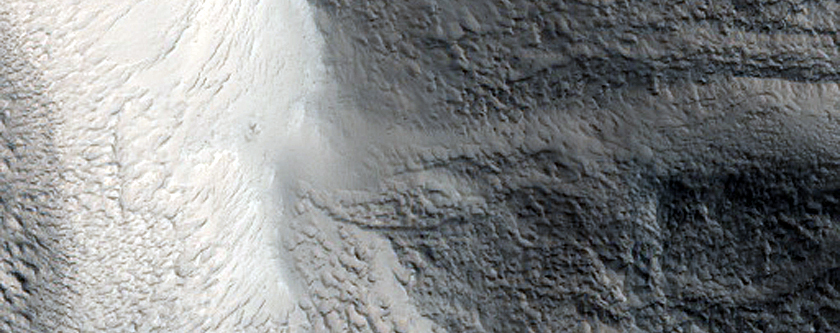 Crater in Arabia Terra
