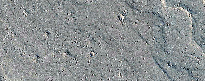 Candidate Recent Impact Site