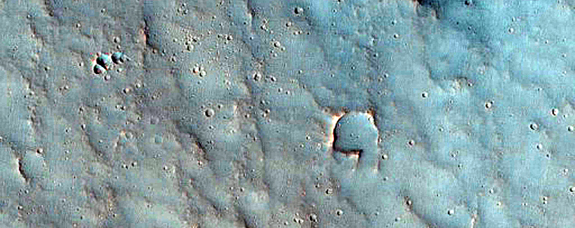 Kasei Valles Alluvial Fans and Scarp