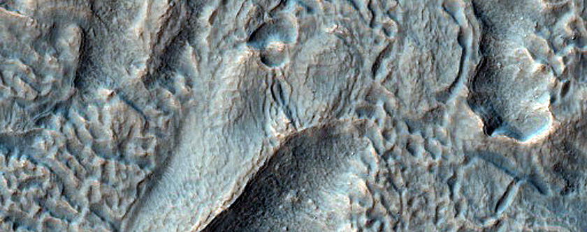 Caracteristic�s geogr�ficas al oeste de cr�ter Newton