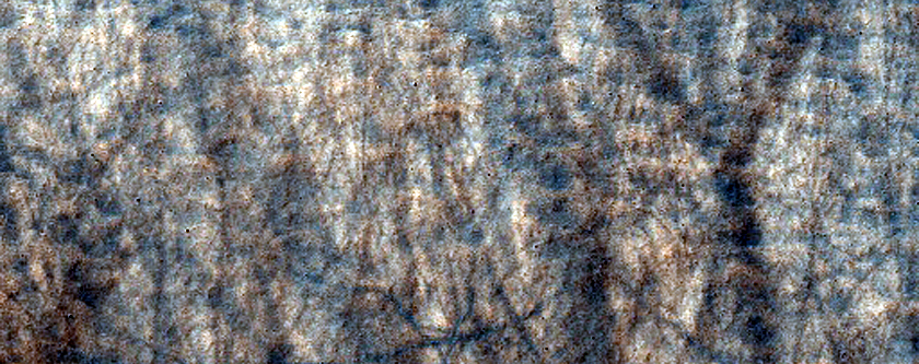 Pedestal Crater with Small Superposed Remnant Pedestal Crater