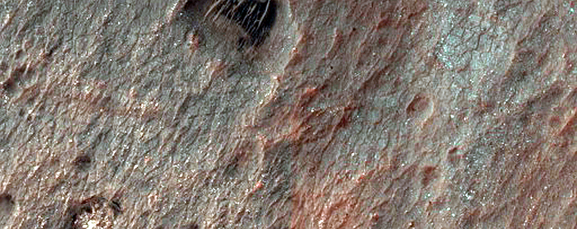 Monitoring Changes in Ritchey Crater
