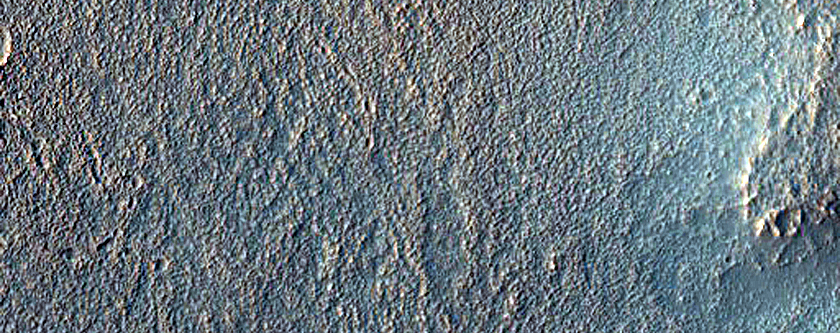 Tongue-Shaped Features within Alcoves on South Mid-Latitude Crater Wall