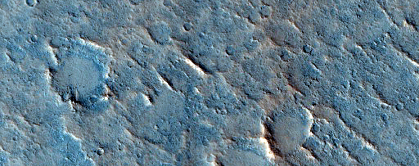 Kasei Valles Cross Cutting Flood Grooves