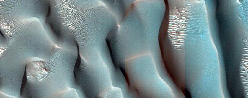 Dunes and Ripples in Nilosyrtis Region