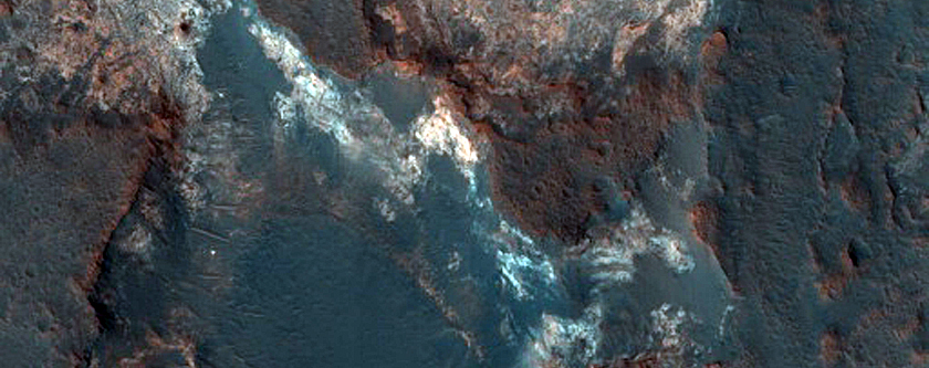 Slope Features in Mawrth Vallis
