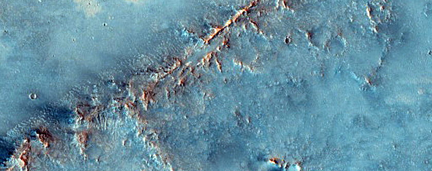 Syrtis Major Planum Ridge