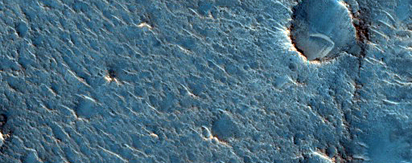 Troughs and Ridges in Chryse Planitia