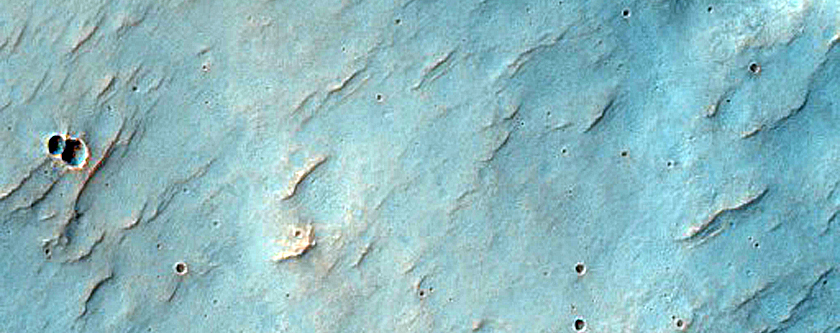 Terrain Northwest of Ariadnes Colles