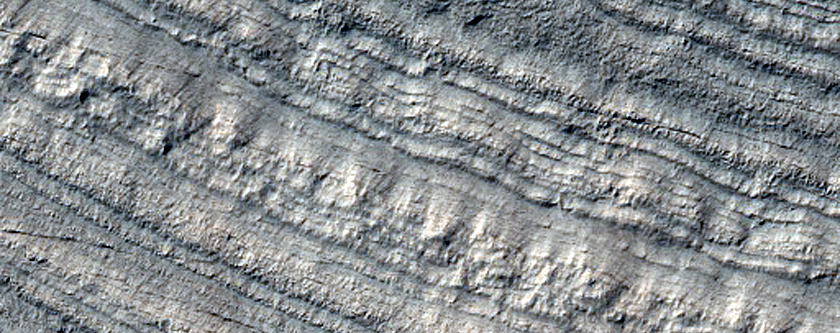 Chasma Australe Layering